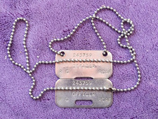 RCAF Canadian Pilot License Plates WWII