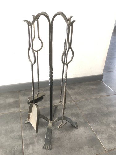 Serviteur cheminée ancien - de,