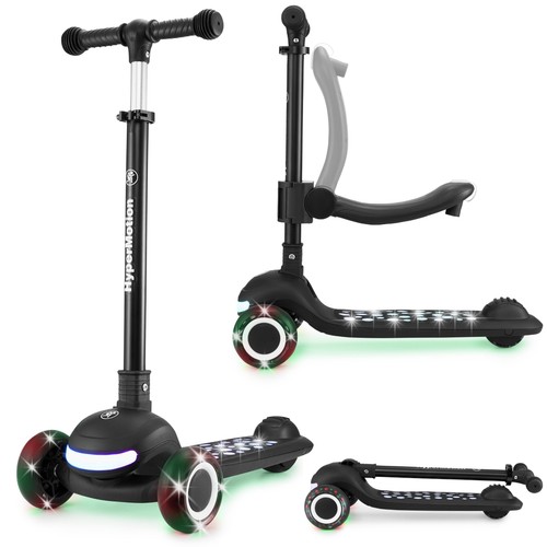 Trottinette enfant led - 3-en-1, led-