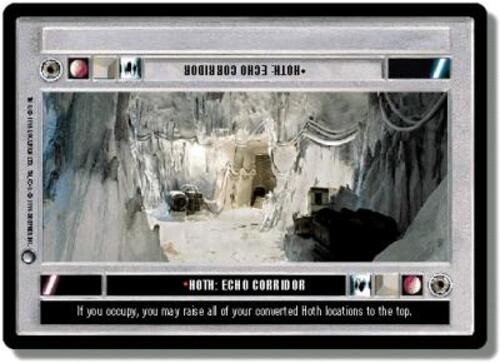 Hoth echo corridor star - corridor,