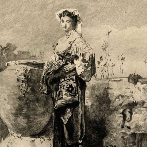 Mariano fortuny paysanne - mariano,