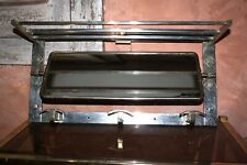 1930s Nikelé Train Luxury Transport Rack Mirror Hanger Wall Coat Rack 