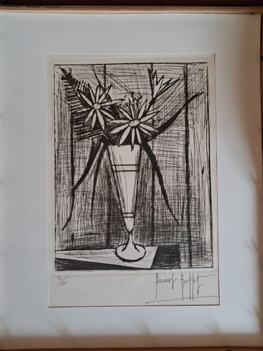 Bernard buffet bouquet - bouquet, de