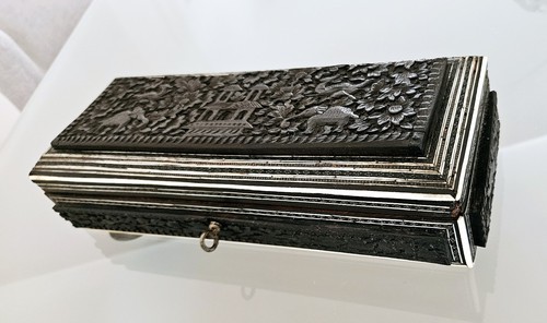 Boite gants anglo - boite, à
