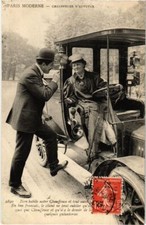 Old postcard Paris Chauffeuse d'Autotax TRANSPORT (1245067)