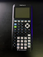 Texas Instruments TI-84 Plus CE Graphing Calculator - Black