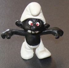 figurine schtroumpf noir -