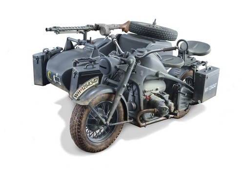 Sidecar zündapp 750 9 - ks, 1/9