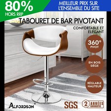 ALFORDSON 1x Tabouret de Bar