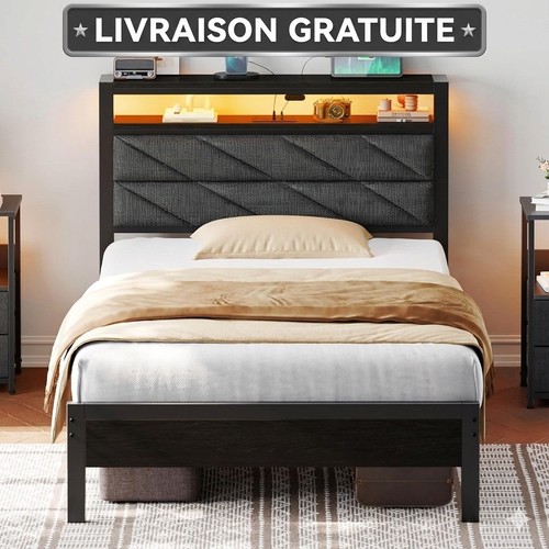 Lit simple 90x200 - lit,