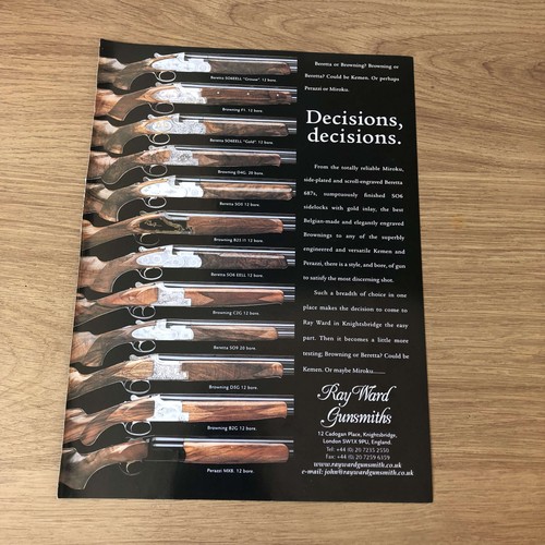 Guns20 magazine advert 12x9 - magazine,