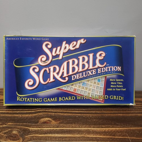 Super scrabble deluxe edition - deluxe,