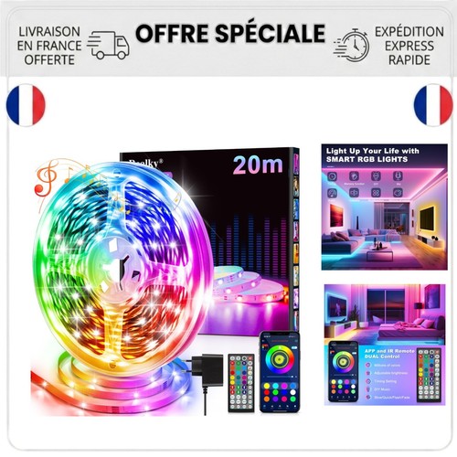 Ruban led rgb - 20, m