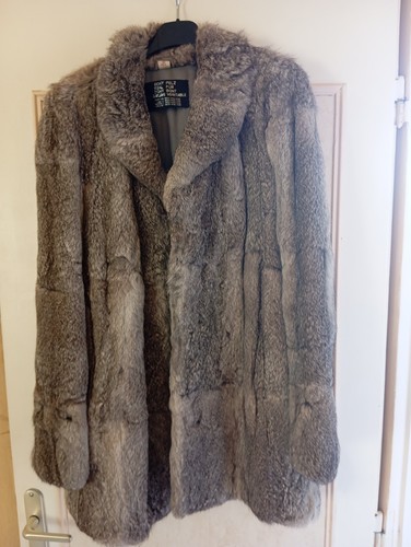 Manteau vintage fourrure - manteau,