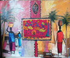 Tableau Alexandre SOKOH Huile