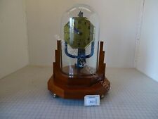EXCEPTIONAL BULLE ART DECO CLOCKETTE GLASS DOME CLOCK