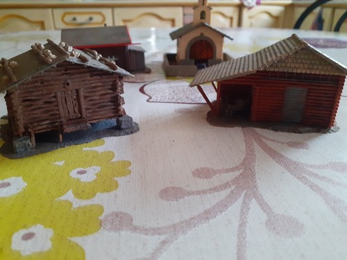 Maquettes chalets et 1 - maquettes, 3