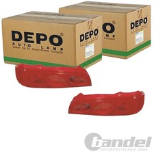 2X DEPO Feux Arrière Rouges