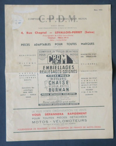 Brochure commerciale cdpm mars - brochure,