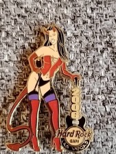 PIN GIRL HARD ROCK CAFE/ LAS