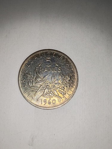 Piece 5 francs semeuse - de,