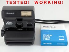 Vintage Original Polaroid OneStep 600 Instant Film Camera TESTED & WORKING