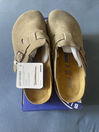 Birkenstock boston taupe - birkenstock,