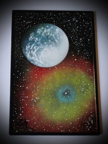 Spray art sur - spray, ardoise