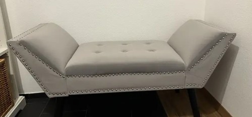 Homcom banc capitonné - banc,