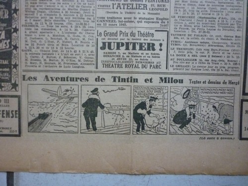 Tintin journal soir - /, num