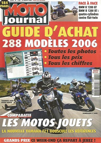 Moto journal 1705 - moto, n°1705