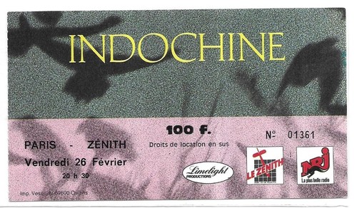 Rare ticket billet - billet, de