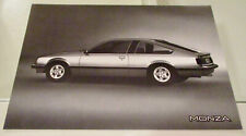 Opel Monza A 3.0 introduction brochure German A4 2S. 1978 059/3 Rare