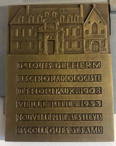 Médaille plaque bronze - mÉdaille,