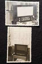 Photo (2) Radio Saba Radio 7x10cm 1952