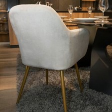 Fauteuil tapissé de velours