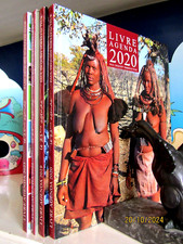 4 Livres Agendas Paul Dequidt Torréfacteur années 2019 2020 2022 et 2023