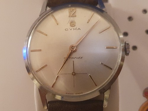 Montre cyma vintage cymaflex - montre,