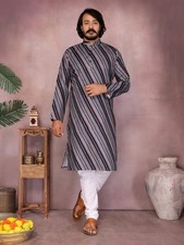 Indien Pure Coton Kurta Pyjama