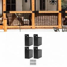 Lot de 4 supports de pergola