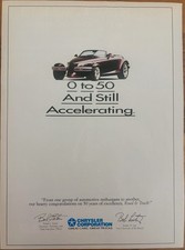 1997 Chrysler Plymouth Prowler Print Advertisement