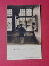 Old postcard De Braekeleer - L'Homme à la Fenster