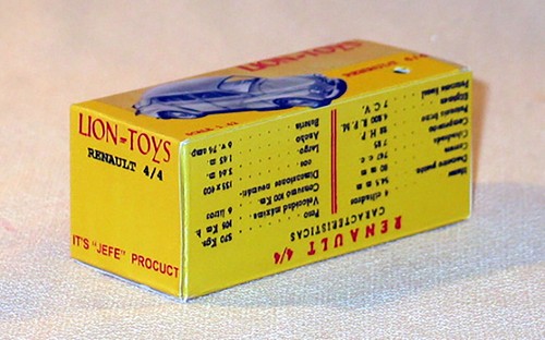 Lion toys renault 4cv - , boite