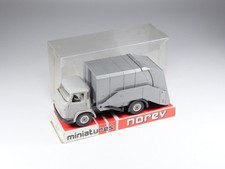 NOREV - 101 - Saviem SG4 / SM Garbage Dumpster - Grey - In Box