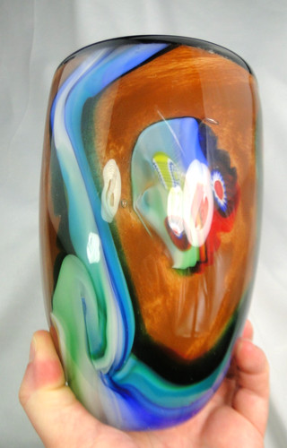 Superbe vase verre - vase, murano