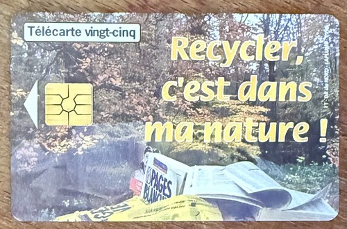 Telecarte 25u nord - 25u, dr