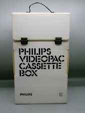 1983 PHILIPS Videopac Cassette Box MAGNAVOX ODYSSEY 2 video game storage case !