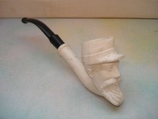 MILITARY Head Terracotta Pipe 