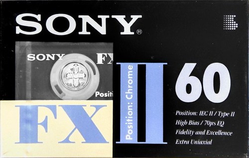 Sony vintage 1995 - fx, ii