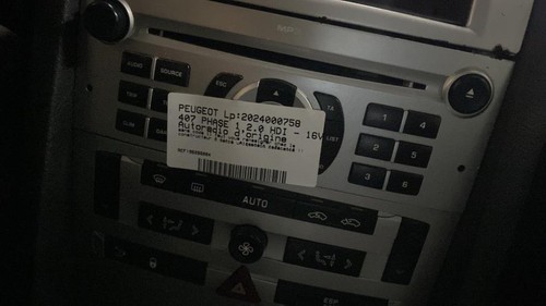 Autoradio origine peugeot - autoradio,